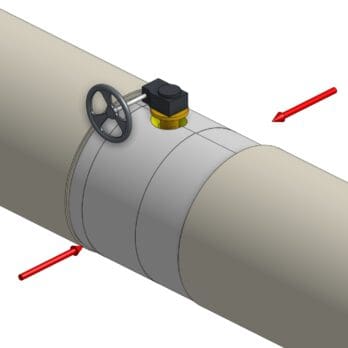 Dan-isoFIT Ventilflanschpumpenisolierung Fernwärme