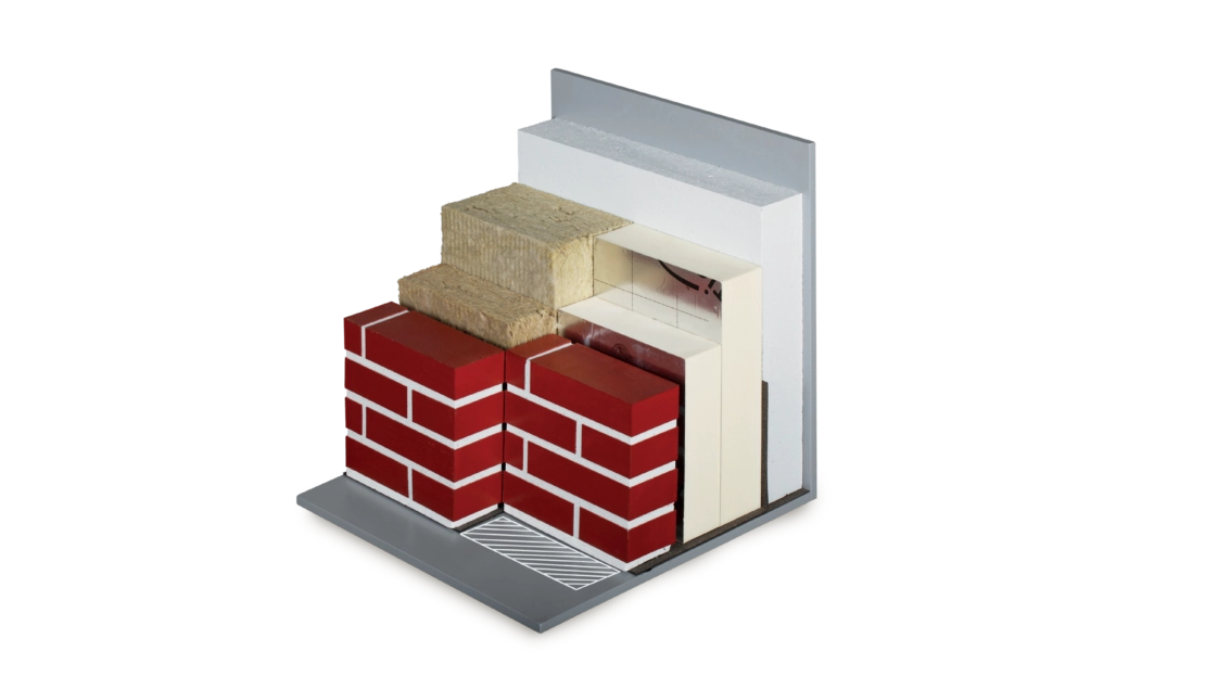 All new construction has insulated exterior walls that form the building's boundary with the surroundings. If you use highly efficient insulation such as PUR and PIR, you get slimmer walls. This gives more light in the home and better utilization of the space, which means more m2 of living space for the money.